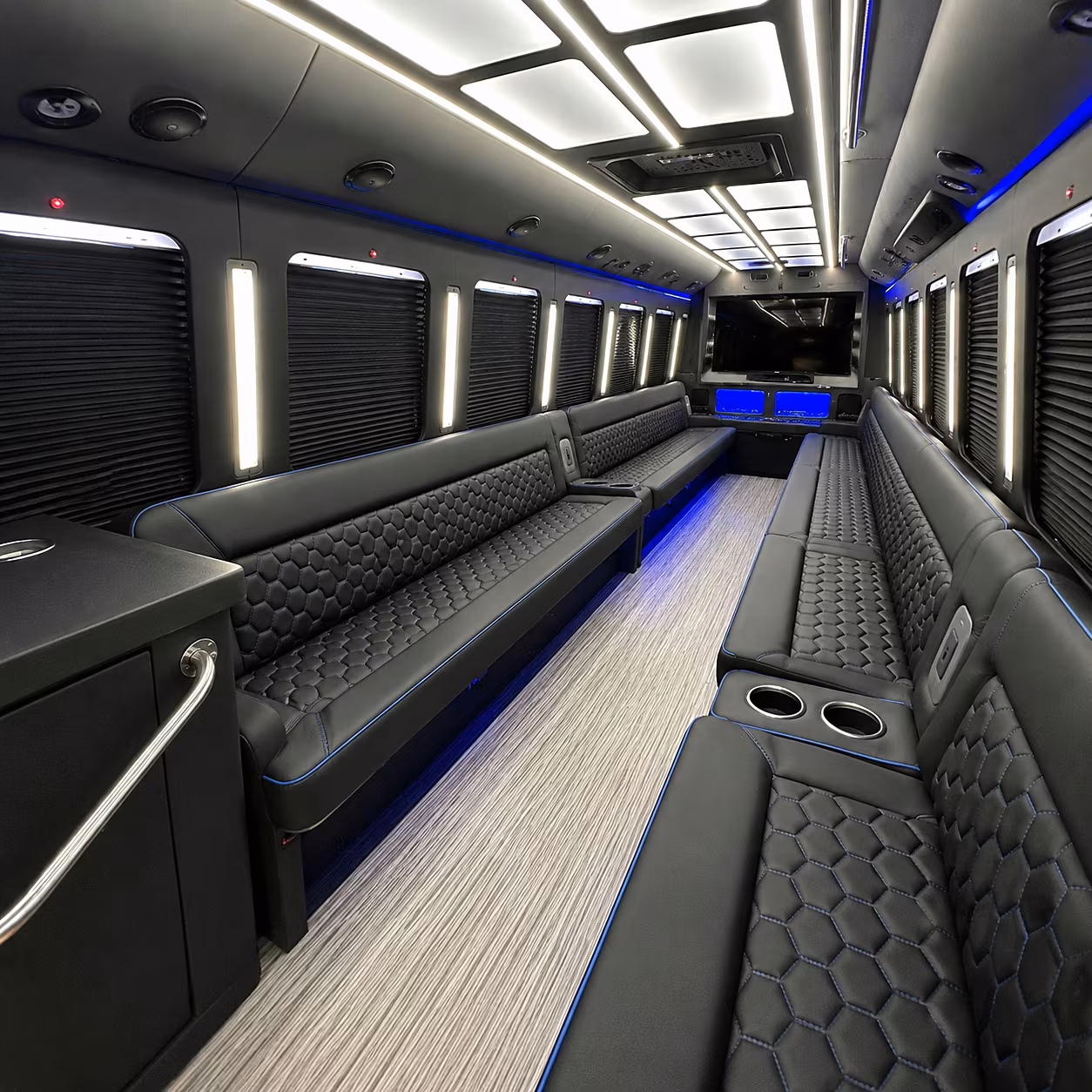hit every photo stop in your fort worth party bus before the dance